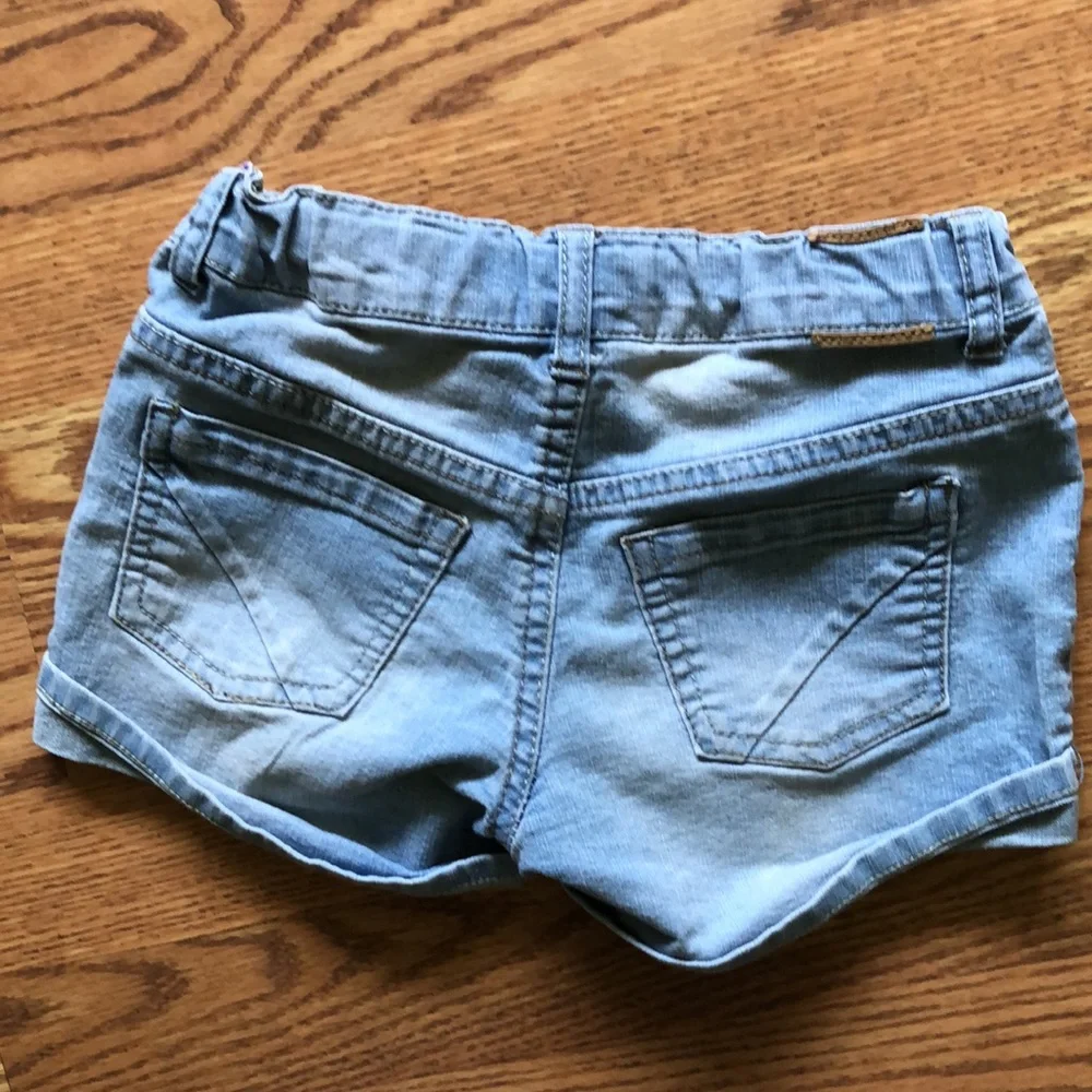 DKNY Girls Hipster Jean Shorts - Picture 2 of 8